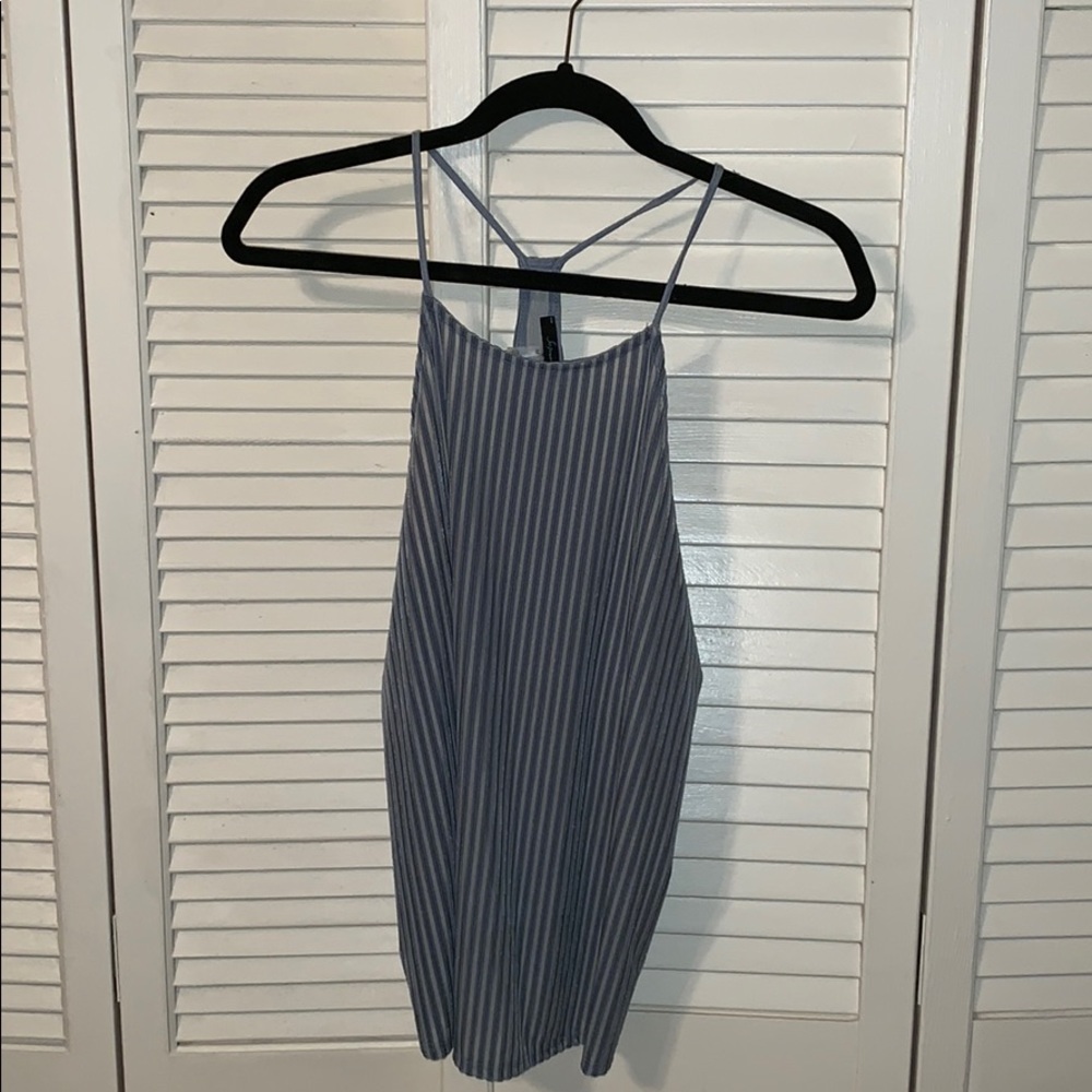 Teal Tank Top (velvet fabric)